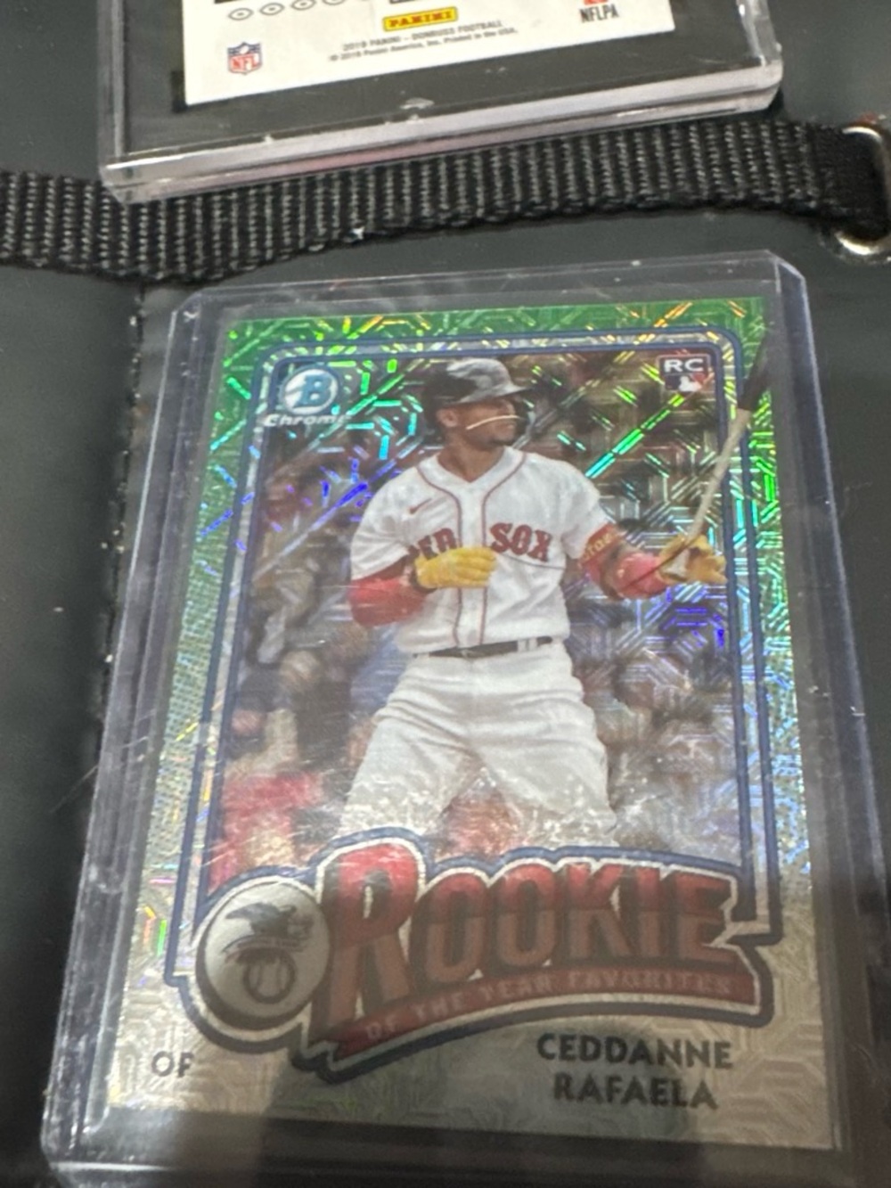 Topps Chrome Rookie Card - Green/Red/White
